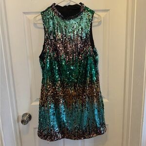 Shein Mini Sequined Dress